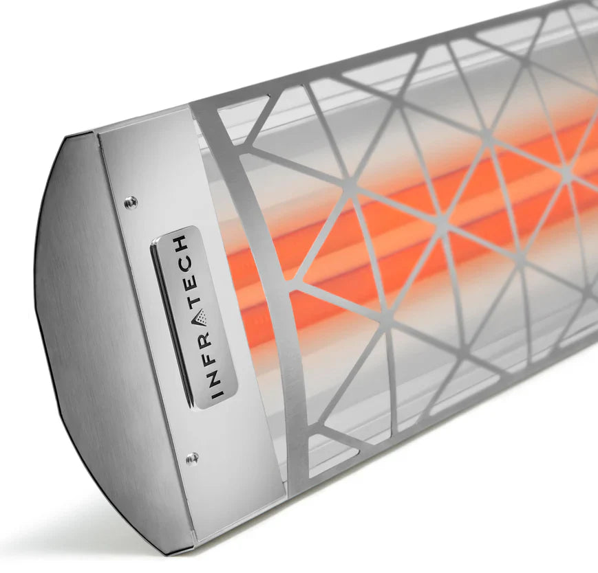 Dual Element Stainless Steel Contemporary Motif - 240V Heaters