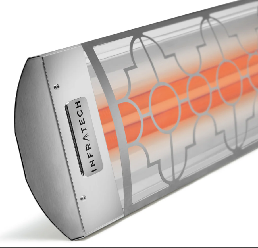 Infratech CD60 Series Heaters with Motif Fascia Kits