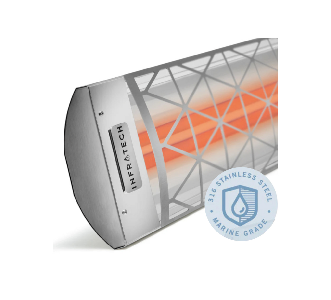 Dual Element Marine Grade Contemporary Motif - 208V Heaters