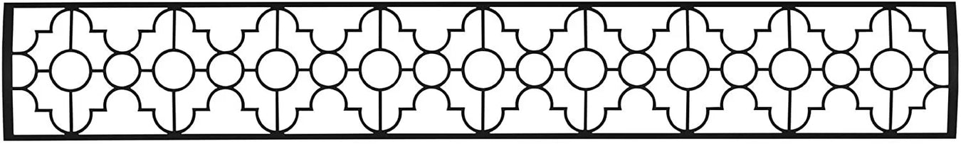 Dual Element Mediterranean Motif Collection - Black