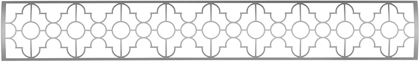 Dual Element Stainless Steel Mediterranean Motif - 240V Heaters