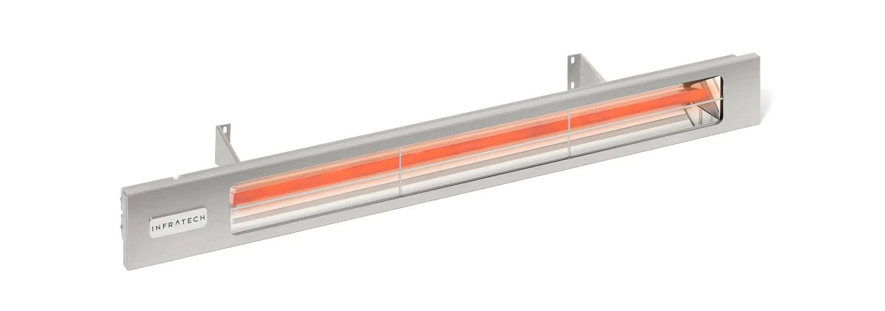 Infratech Slimline Series Single Element 2400 Watts 208V Infrared Electric Patio Heaters