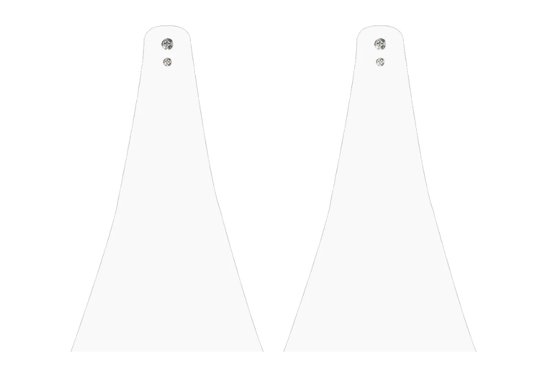 Infratech Heater 10-Inch Extension Brackets for C/CD Series