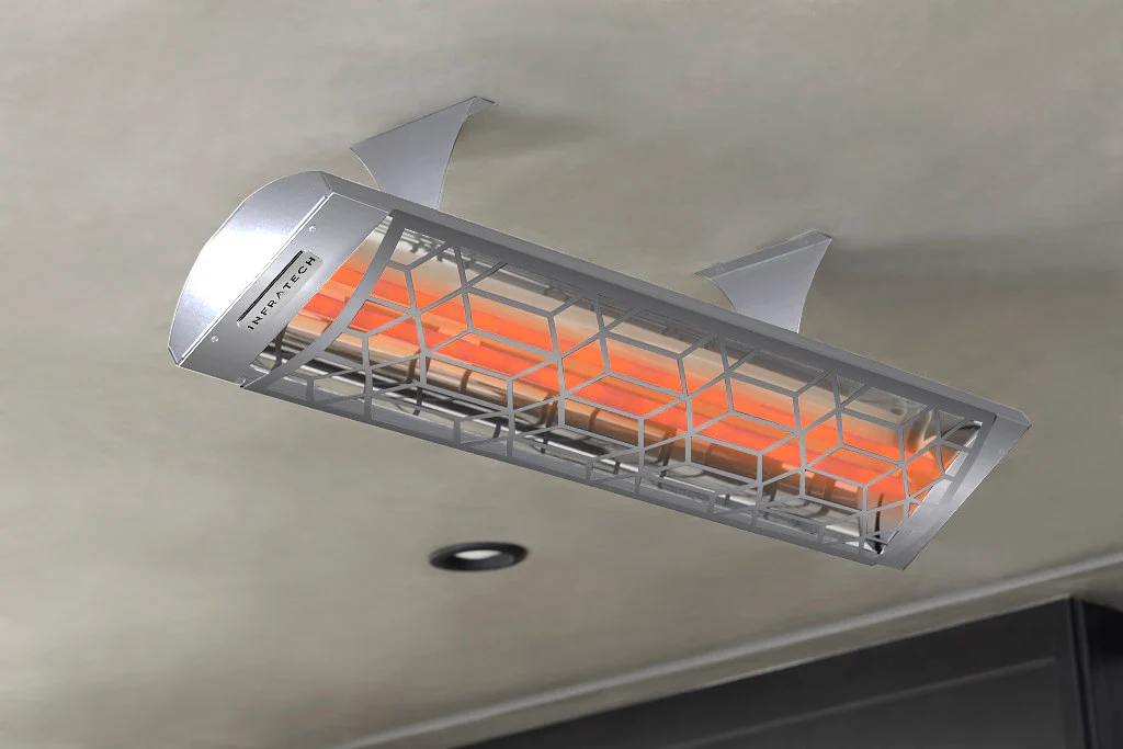 Infratech CD Series Dual Element Craftsman Motif in Stainless Steel