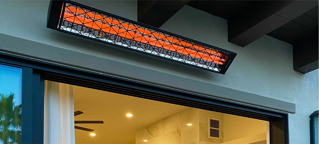 Infratech C Series Single Element Contemporary Motif Black Color