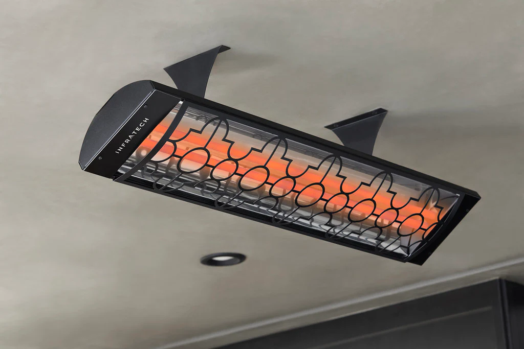 Infrtech Infratech C227BL3 Single Element Heater with Black Mediterranean Motif