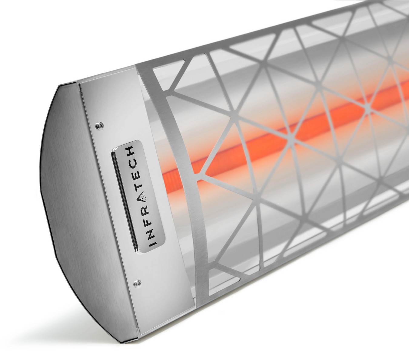 Infratech Single Element Stainless Steel Contemporary Motif - 240V Heaters