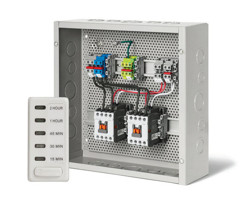 Infratech CP-12000-2X Dual Enhanced Timer Package in Gray Color
