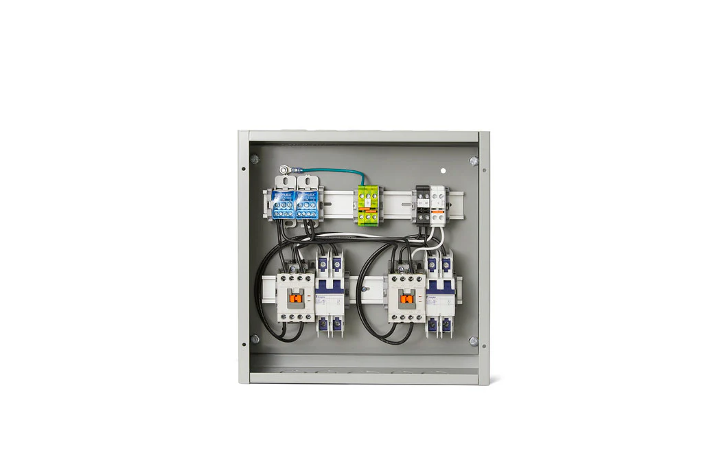 Infratech CP-12000-2X Dual Enhanced Timer Package with Breaker in Gray Color