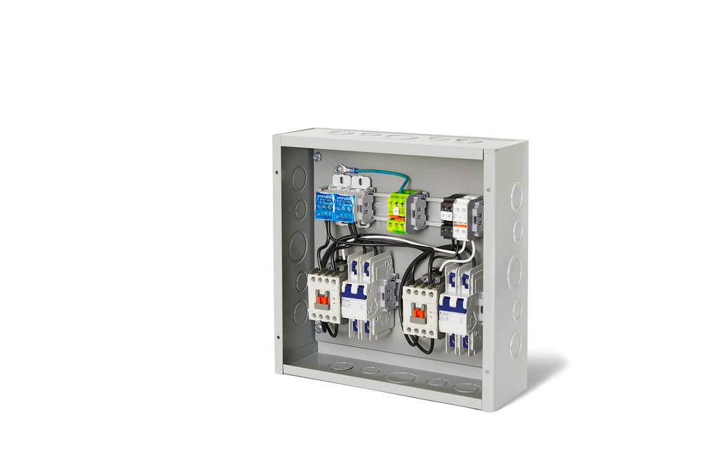 Infratech CP-12000-2X Dual Enhanced Timer Package with Breaker in Gray Color