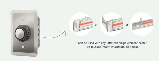 Infratech Input Regulator for Single Element Heaters