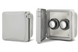 Infratech Input Regulator Dual Flush Mount with Weatherproof Cover Stainless Steel