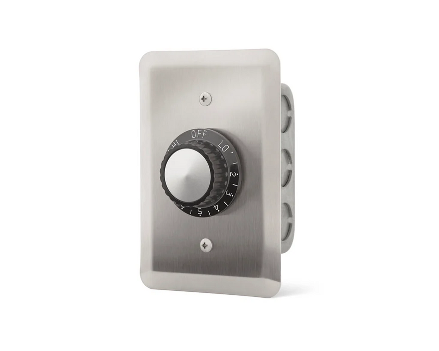 Infratech Input Regulator Single Stainless Steel Wall Plate with Gang Box
