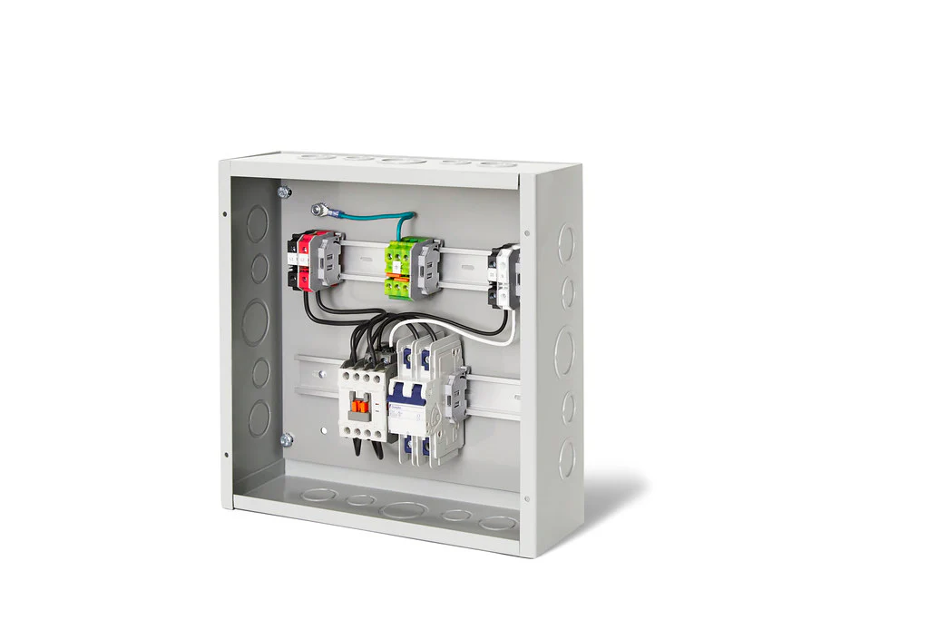 Infratech CP-6000-1X Single Enhanced Timer Package with Breaker in Gray Color