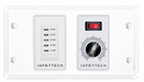 Infratech Solid State Control 1 Zone Analog with Digital Timer in White Color