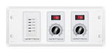 Infratech Solid State Control 2 Zone Analog with Digital Timer in White Color