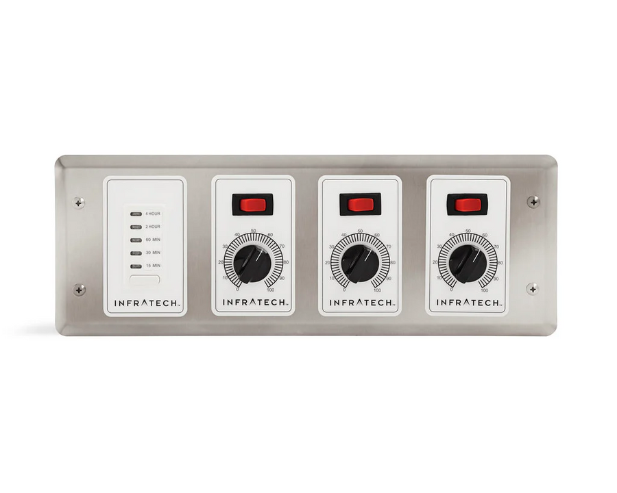 Infratech Solid State Control 3 Zone Analog with Digital Timer