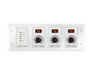 Infratech Solid State Control 3 Zone Analog with Digital Timer in White Color