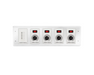 Infratech Solid State Control 4 Zone Analog with Digital Timer in White Color