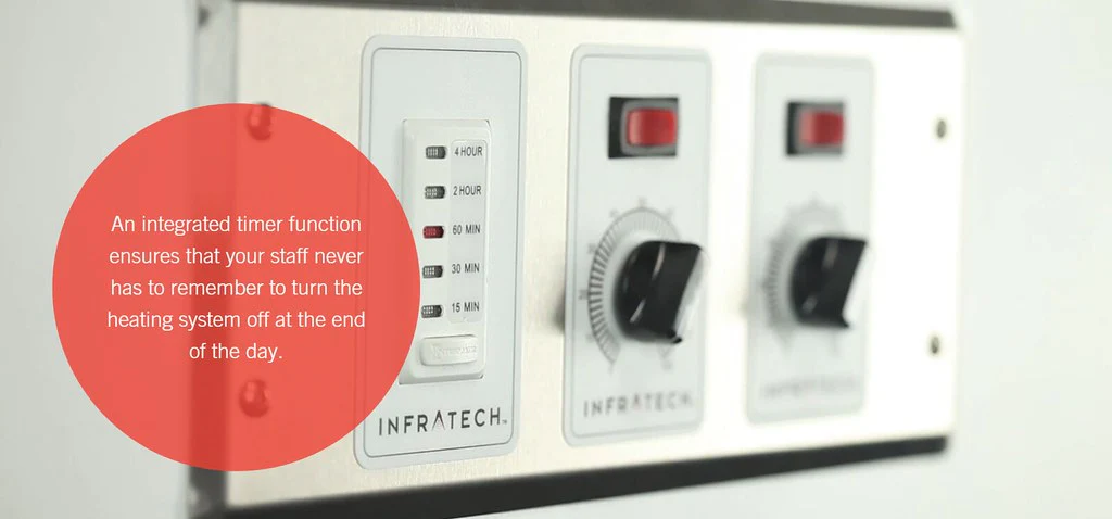 Infratech Solid State Control Analog with Digital Timer