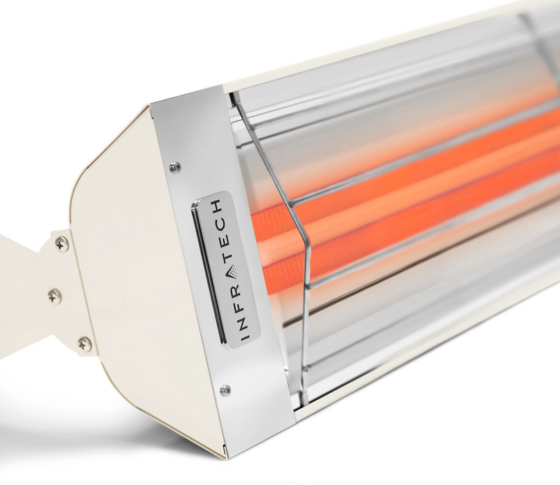 Infratech WD Series Dual Element Patio Heater in Biscuit Color