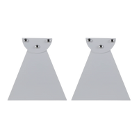 Standard 6 Inch Pair of Replacement W/WD Series Infratech Heater Brackets - 22 1151 - Stainless Steel